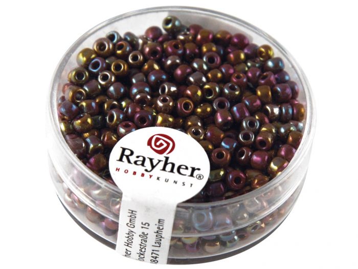 Sēklu pērlītes Rayher 2.6mm perlamutrs necaurspīdīgs