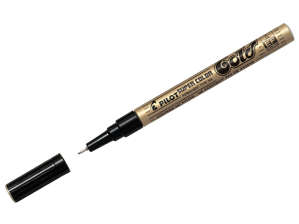 Permanent marker Pilot Super Color EF gold