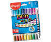 Flomasteris Maped ColorPeps Duo 10=20vnt.