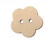 Nööp puidust lill N01 25x23mm