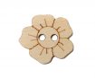 Nööp puidust lill N07 25x25mm
