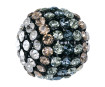 Crystal mesh ball Swarovski 40519 19mm BKDE black degradee