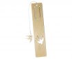 Wooden bookmark 150x30mm swallow
