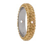 Kristāla pērle Swarovski BeCharmed Pave ring 85001 16.5mm 001GSHA crystal golden shadow