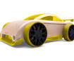 Automoblox Mini C9-R sportscar yellow