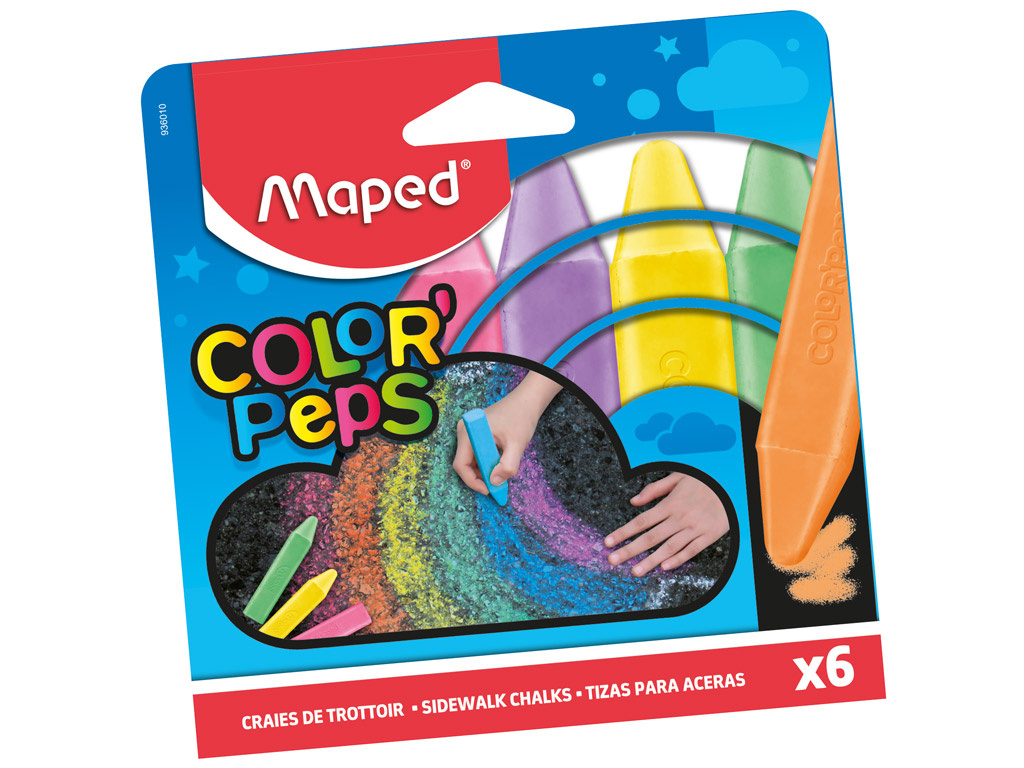 Ielas krīti Maped ColorPeps 6gab.