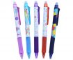 Gel pen erasable M&G iErase Pop RT 0.7 blue assorted