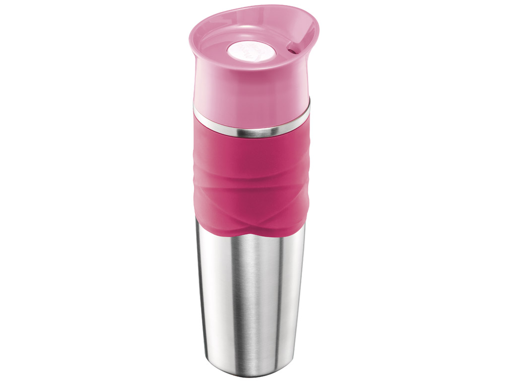 Isnsulated travel mug Maped Picnik Adult Concept 320ml tender pink