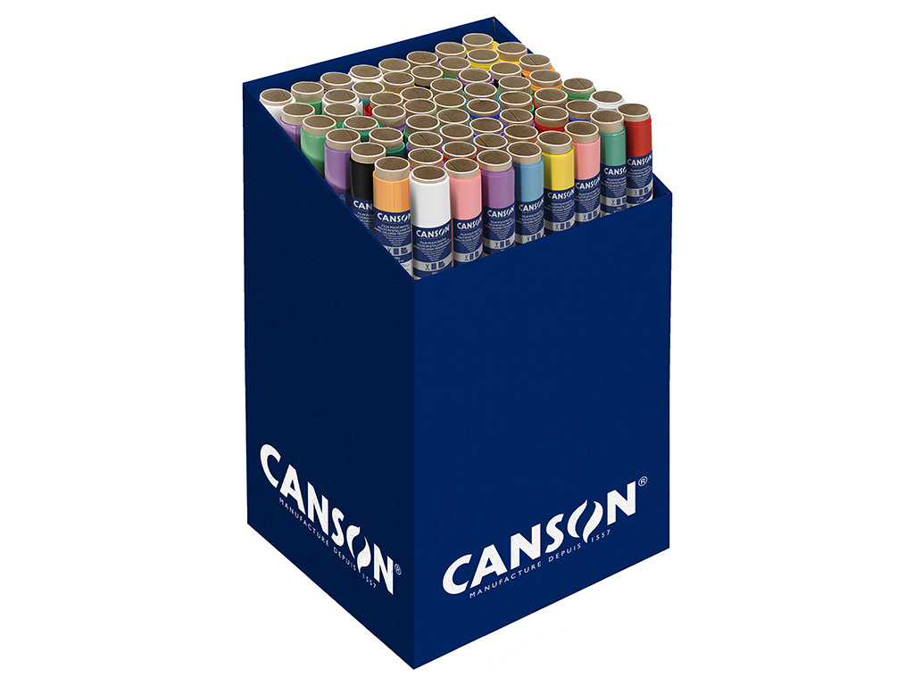 Šilkinis popierius Canson 0.5x5m įvairūs 50vnt.