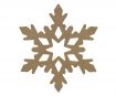 MDF-object Gomille snowflake no.2284 d=10cm h=0.6cm