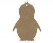 MDF-figuur Gomille 8x10cm h=0.6cm pingviin
