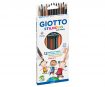Colour Pencil Giotto Stilnovo skin tones 12pcs