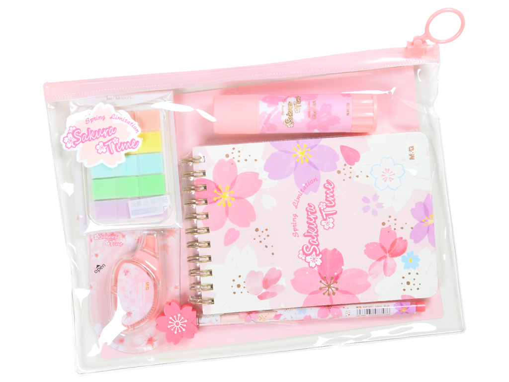 Kirjatarvete komplekt M&G Sakura Time lukuga kotis