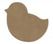 MDF-object Gomille 5x6cm h=0.6cm chick