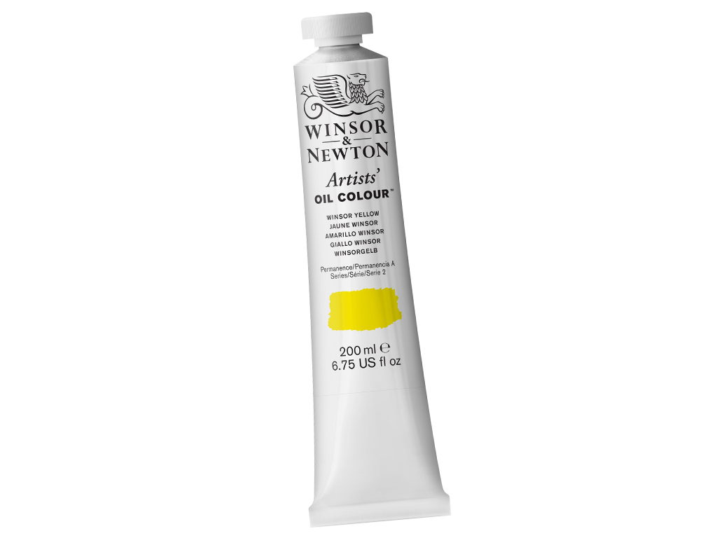 Õlivärv W&N Artists 200ml 730 winsor yellow