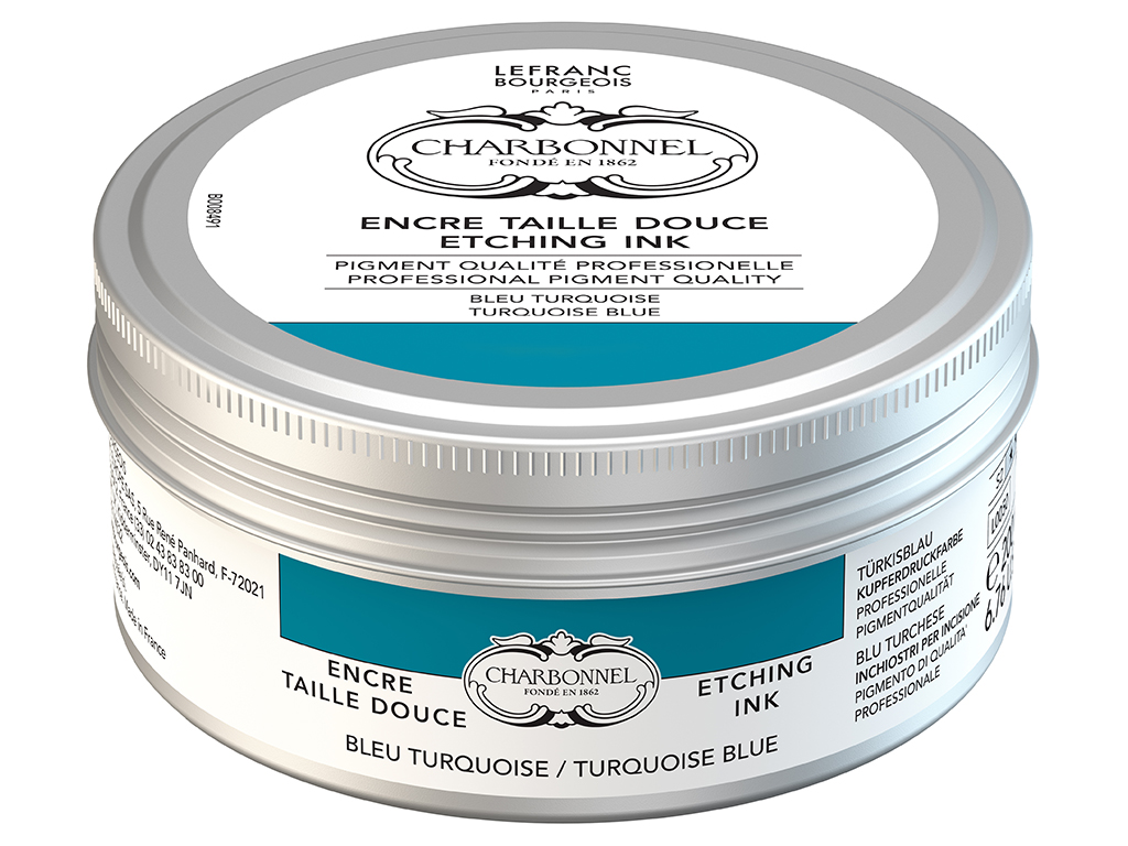 Trükivärv Charbonnel 200ml 050 turquoise blue