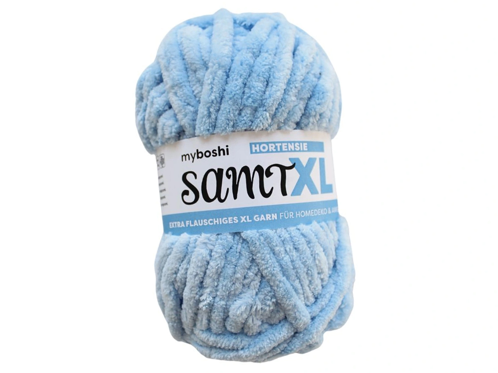 Lõng MyBoshi Samt XL 100% polüester 100g/40m hydrangea