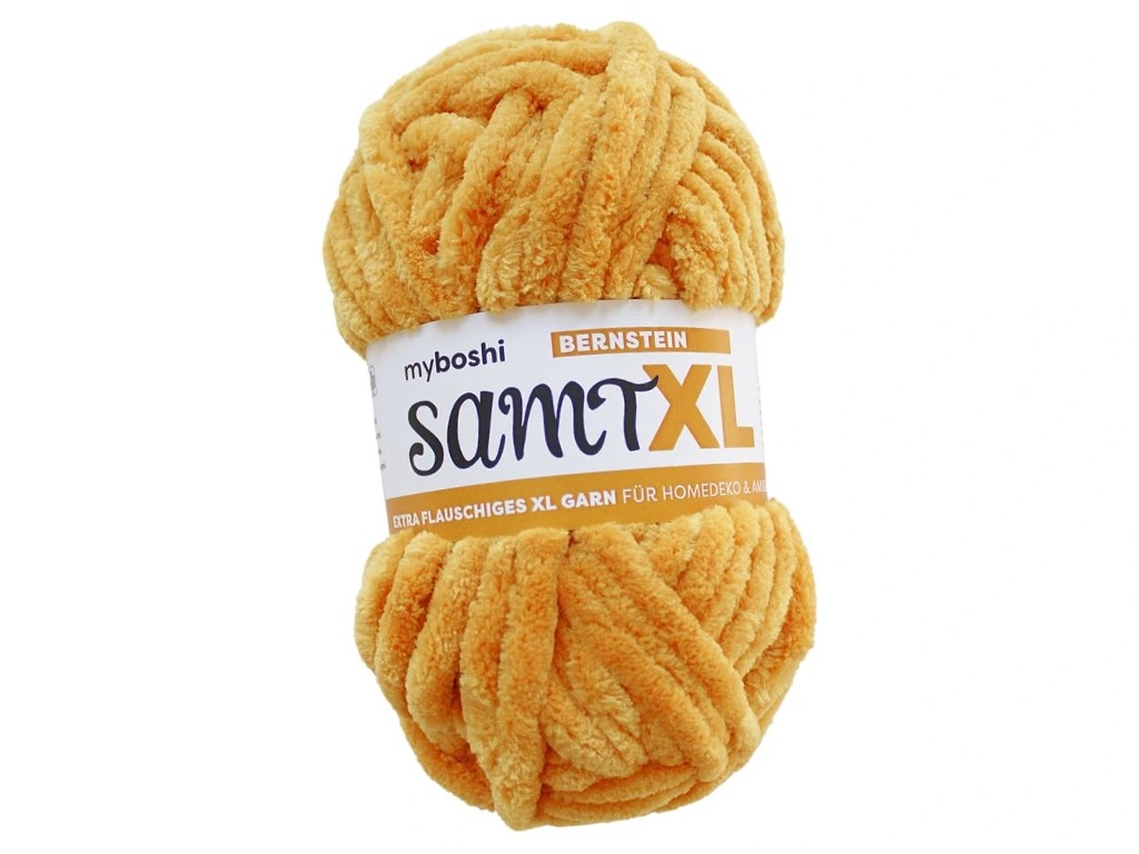 Lõng MyBoshi Samt XL 100% polüester 100g/40m amber