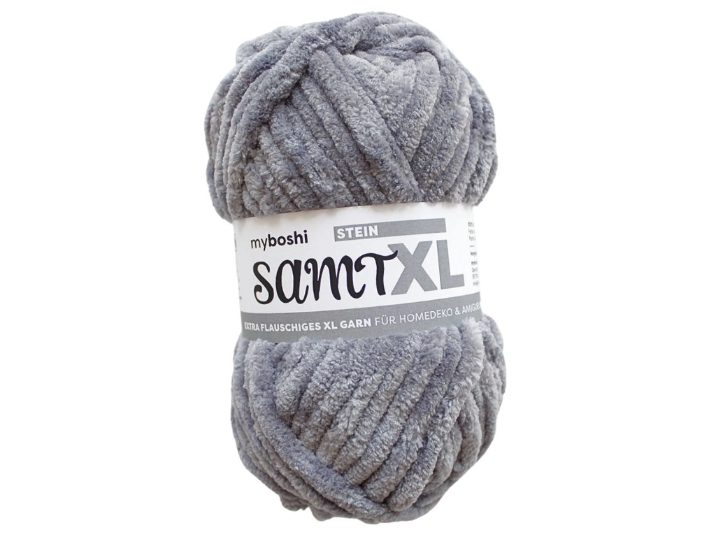 Lõng MyBoshi Samt XL 100% polüester 100g/40m stone