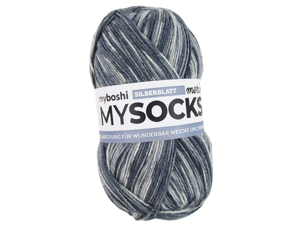 Siulai MyBoshi Mysocks Merino 75% merino vilna/25% poliamidas 100g/420m Berdal