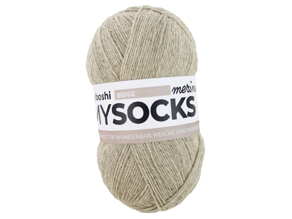 Siulai MyBoshi Mysocks Merino 75% merino vilna/25% poliamidas 100g/420m Berdal