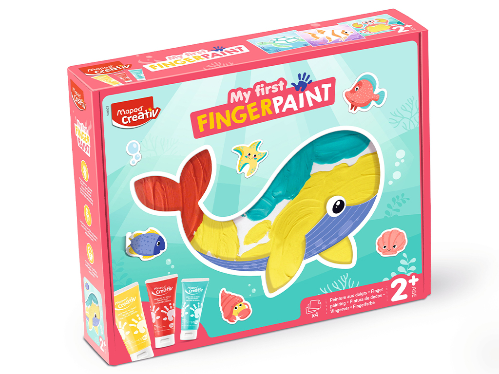 Pirkstu krāsu komplekts Maped Creativ Early Age