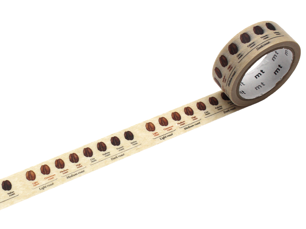Washi teip mt upcycle 15mmx5m coffee roast
