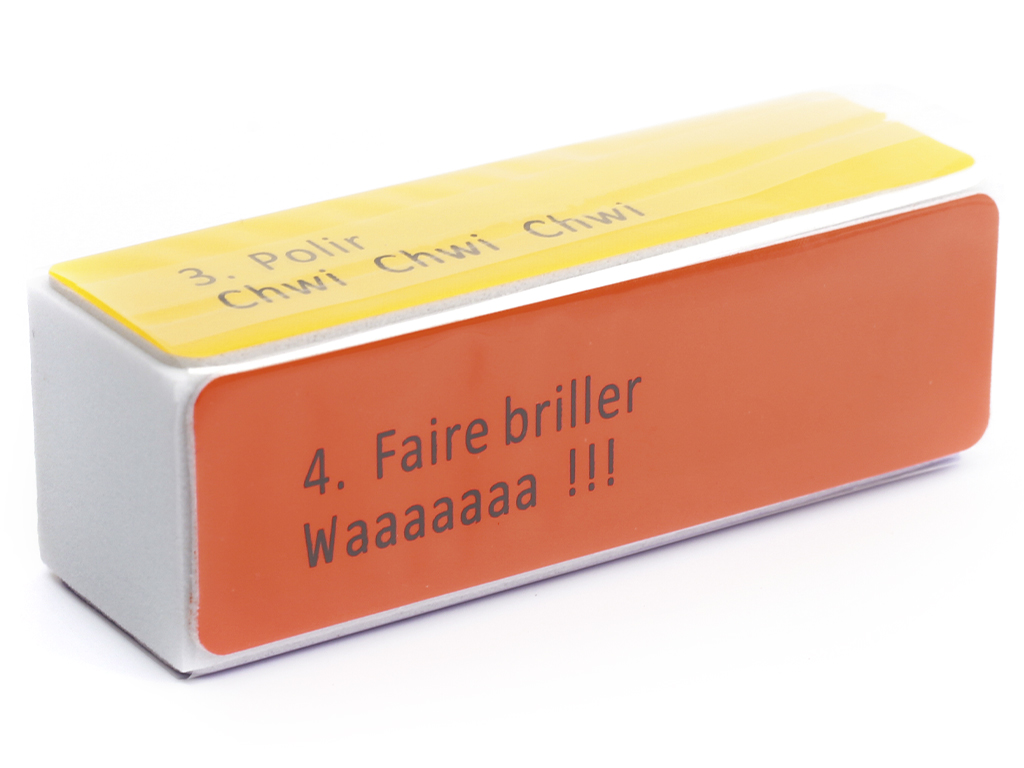 Lihvimisplokk Graine Creative polümeersavile 4 tugevust