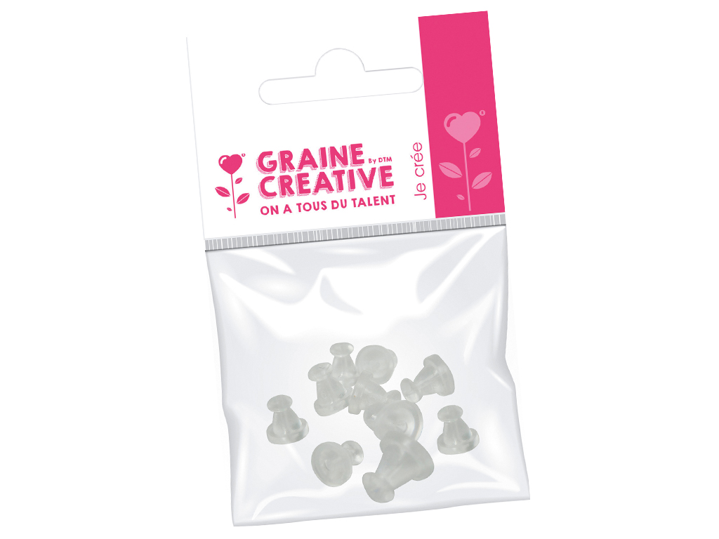 Earring stopper Graine Creative 10pcs