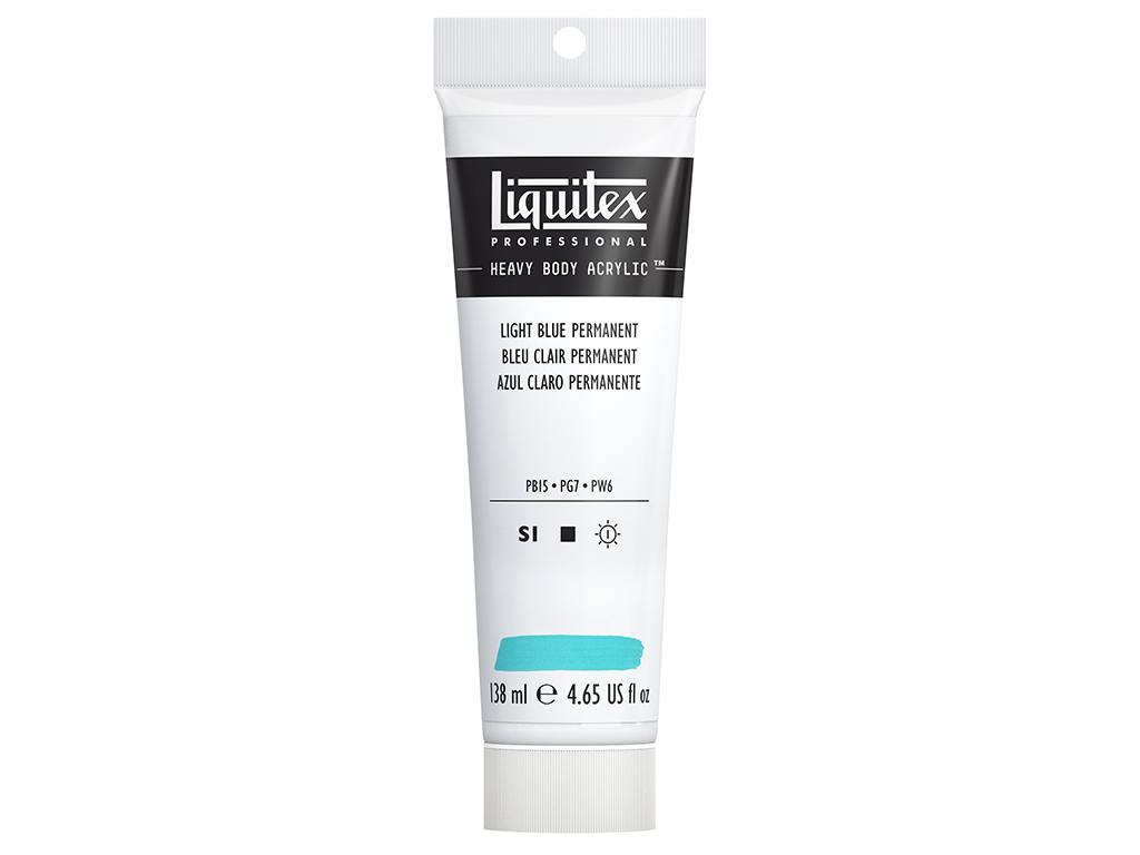 Akrüülvärv Liquitex Heavy Body 138ml 770 light blue permanent