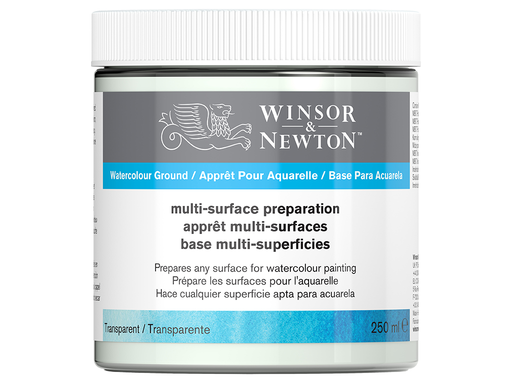 Water colour medium W&N Surface Preparation 250ml transparent