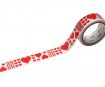 Masking tape mt 1P basic 15mmx7m heart red