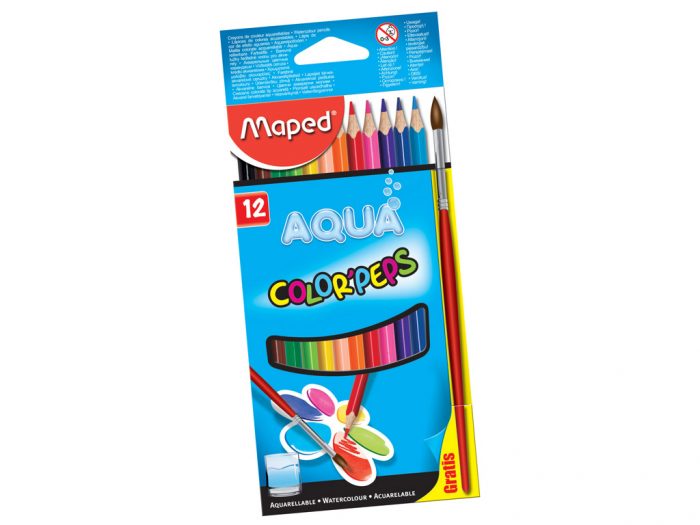 Akvarelinis pieštukas Maped Color’Peps Aqua - 1/2