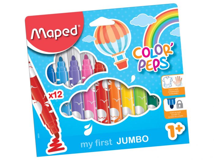 Flomasteris Maped Color’Peps Early Age Jumbo - 1/2