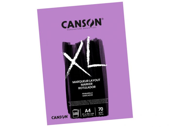 Zīmēšanas bloks Canson XL Marker - 1/2