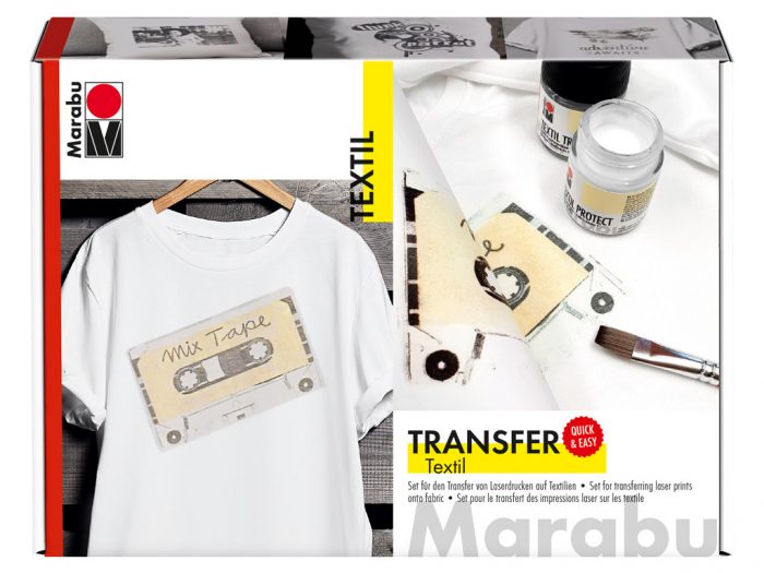 Transfer set for fabric Marabu - 1/6