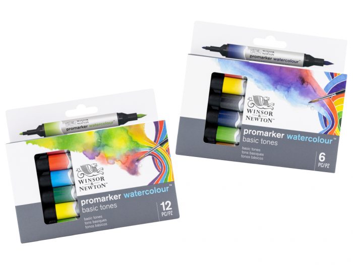 Watercolour markers set Winsor&Newton Promarker - 1/3
