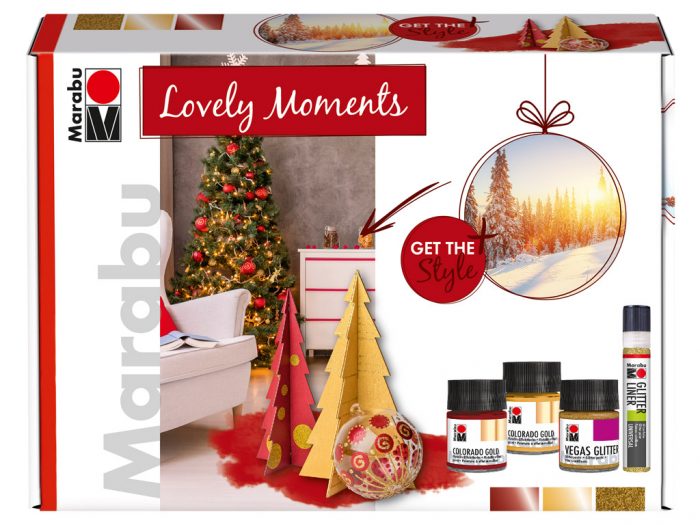 Decorative paint set Marabu Lovely Moments - 1/3