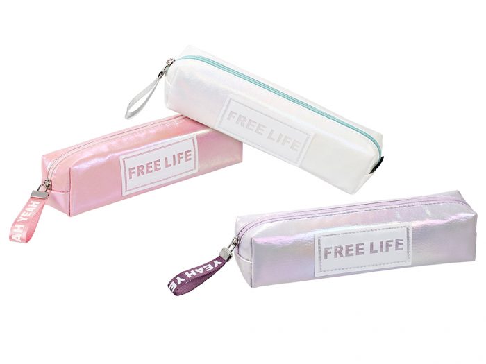 Pencil case Viquel square Free Life - 1/2