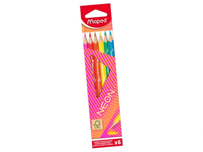 Krāsainais zīmulis Maped Color’Peps Neon