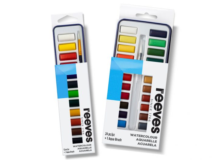 Watercolour Reeves metal box - 1/5