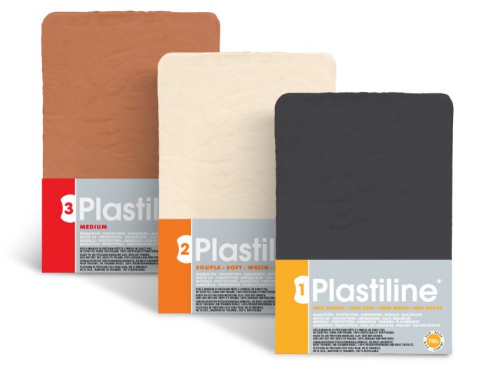 Skulpturālais plastilīns Plastiline 750g - 1/6