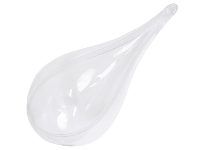 Plastikinis lašas Graine Creative skaidrus dviejų dalių - 1/2