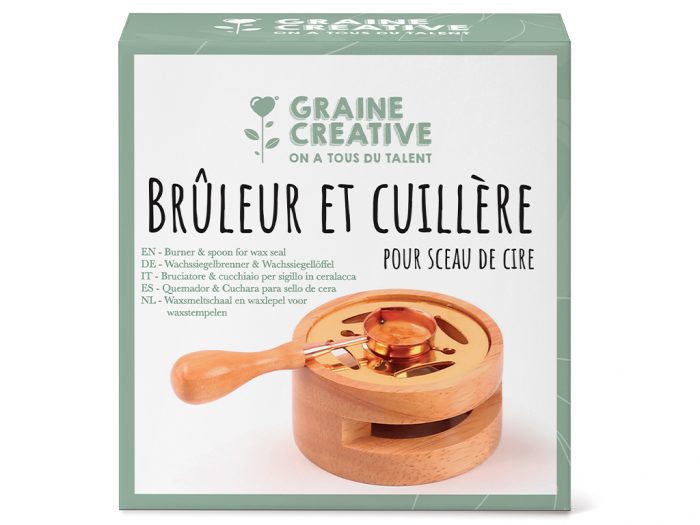 Sealing wax melting kit Graine Creative - 1/4