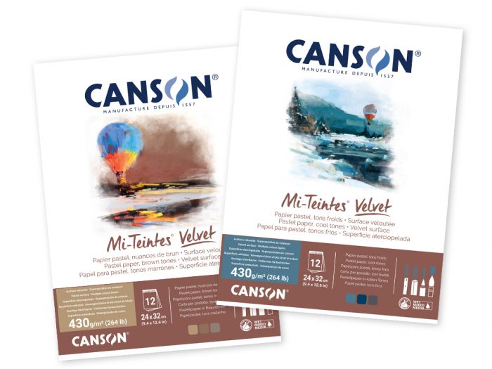 Pastellpaberiplokk Canson Mi-Teintes Velvet - 1/5