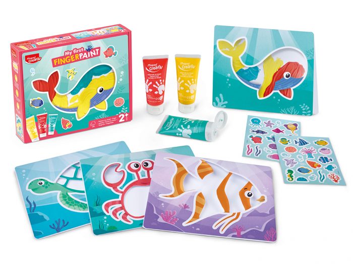 Pirkstu krāsu komplekts Maped Creativ Early Age - 1/2