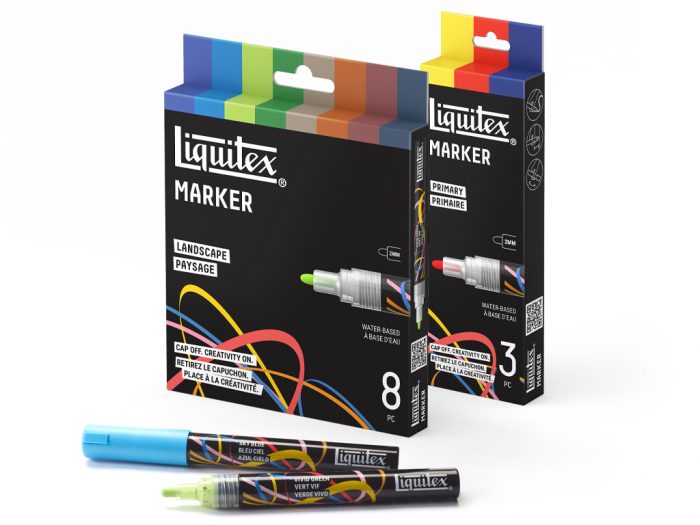 Markerite komplekt Liquitex 2mm - 1/6