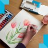 Watercolour Reeves metal box - 4/5