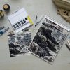 Akvarellnööbi 1/2 komplekt Derwent Tinted Charcoal - 5/5